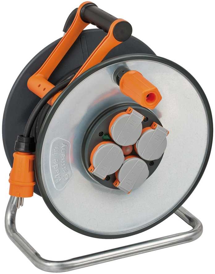 Brennenstuhl ProfessionalLINE 9191250100 professionalLINE SteelCore Kabeltrommel IP44 25m H07RN-F 3G1,5 Kabel