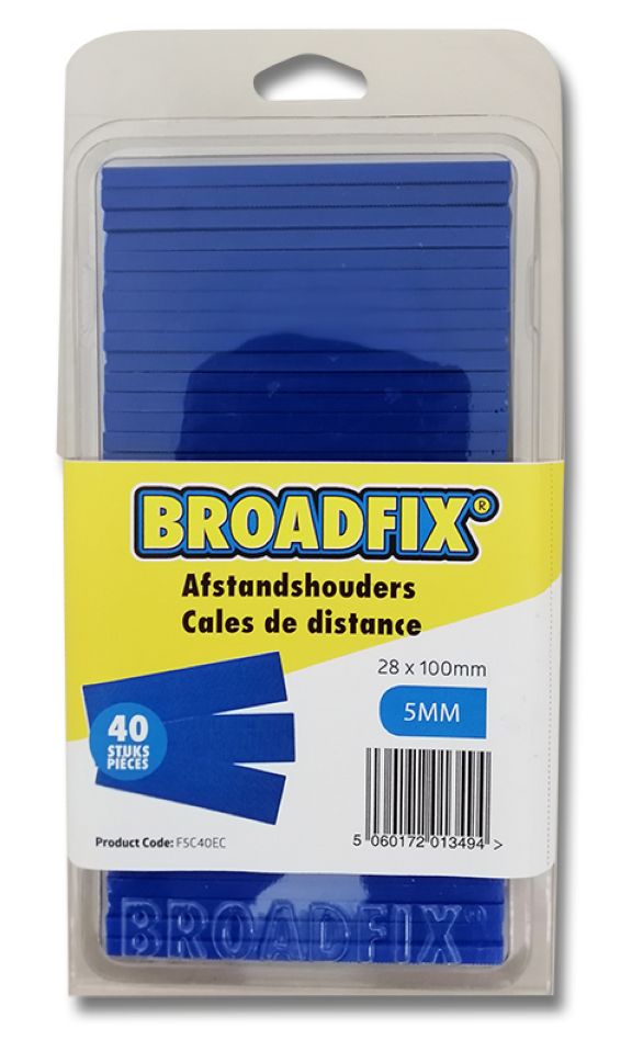 BROADFIX F5C40EC Flache Unterlegscheiben 100x28mm, 4mm, 50 Stück