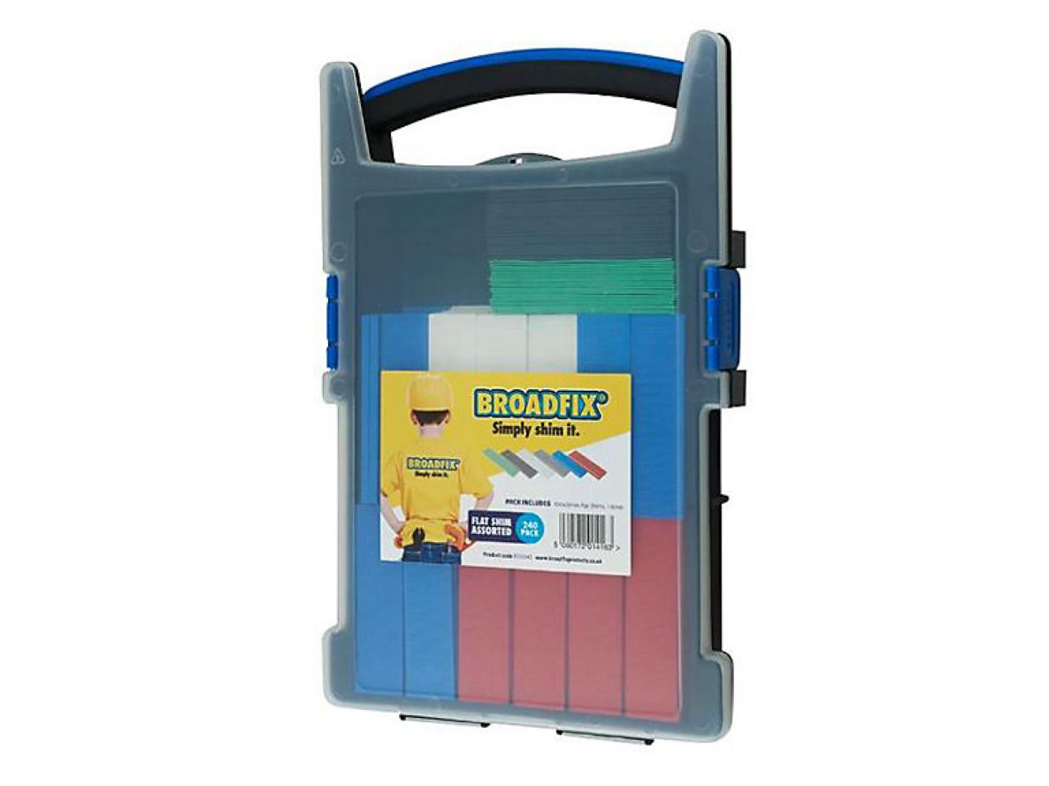 BROADFIX BGB240 Abstandshalter 100x28 mm 1-6 mm flach 240 Stück