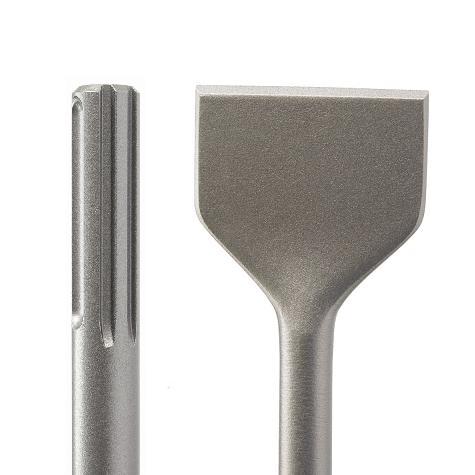 Toolnation CB04010 SDS Max Spatenmeißel Länge 300mm Breite 80mm