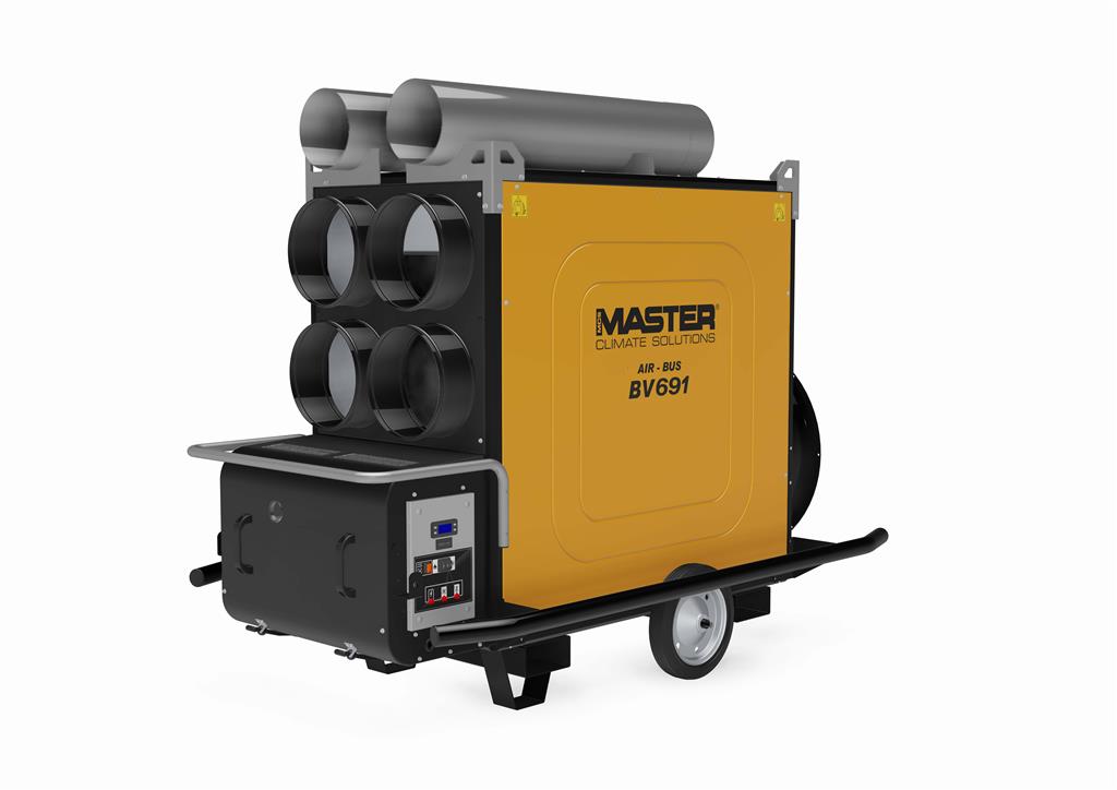 Master BV691FS Indirekt befeuerte Dieselheizung 225 kW