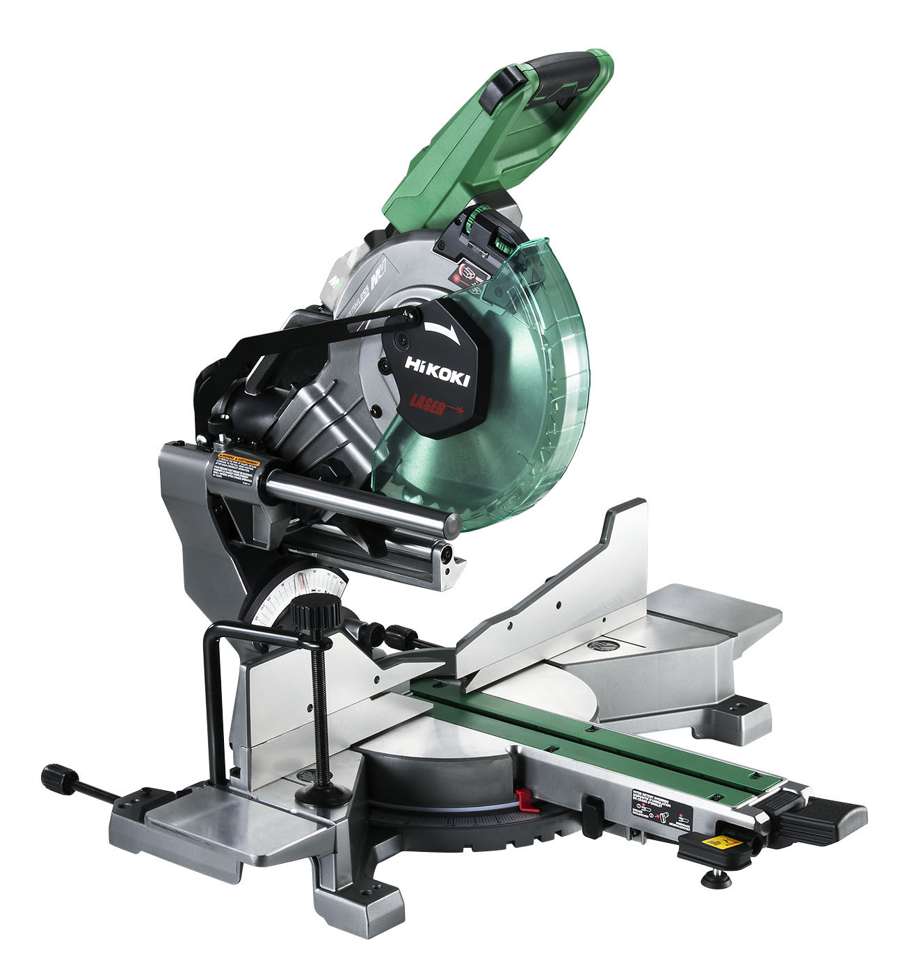 HiKOKI C3610DRAW4Z Kapp- und Gehrungssäge 255 mm 36 Volt ohne Akku oder Ladegerät