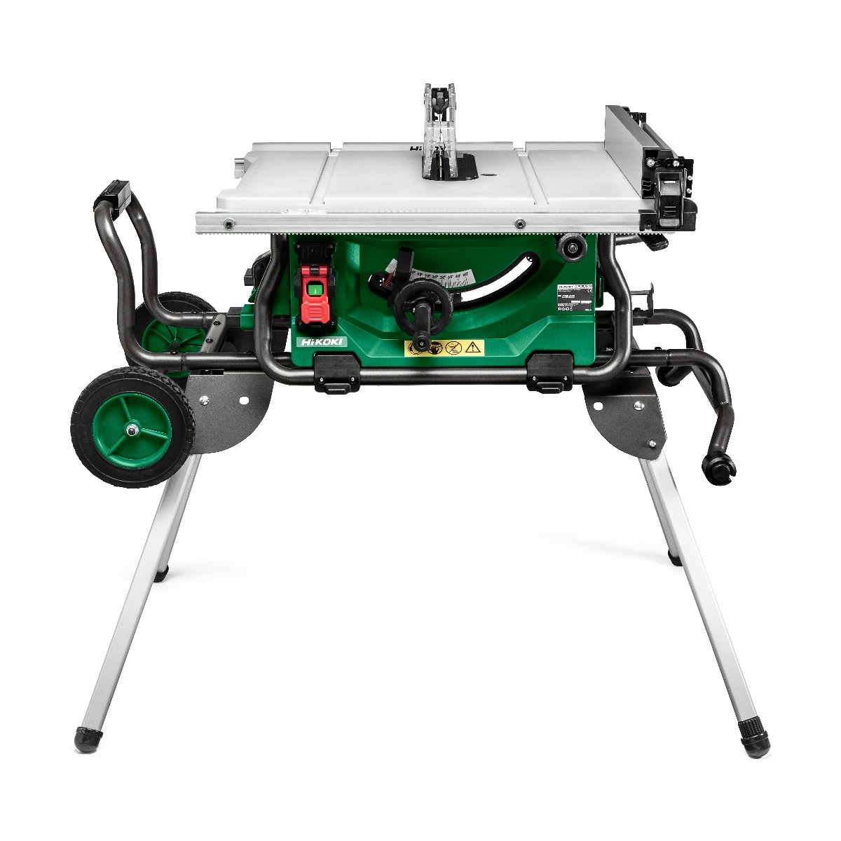 HiKOKI C3610DRJW4WZ Akku-Sägetisch 36 Volt ohne Akkus und Ladegerät + Untergestell 376510