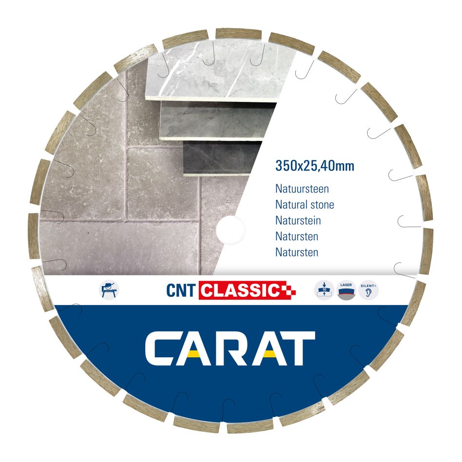 Carat CNTC350400 Diamanttrennscheibe NATURSTEIN CNT CLASSIC 350x25,4MM