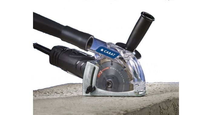 Carat DPZ0200000 DustProtect Transparente Staubschutzhaube für Winkelschleifer 115 und 125 mm