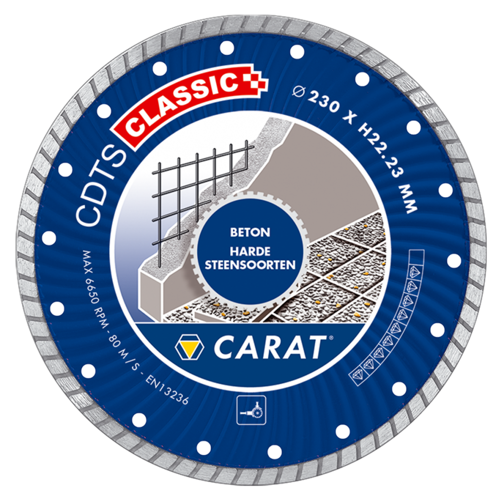 Carat CDTSC12530 Diamanttrennscheibe CDTS CLASSIC 125x22.2MM