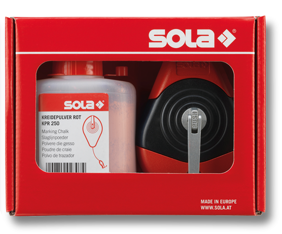 Sola 66110642 CLP30SETR Markierungssatz 30m Rot
