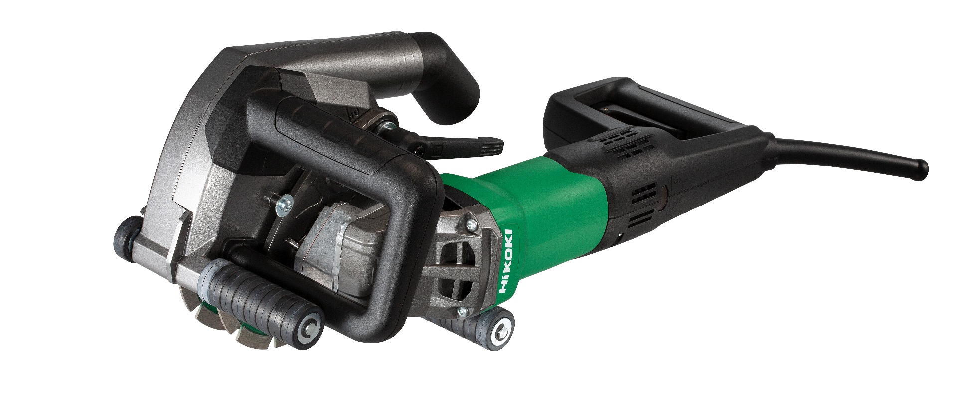 HiKOKI CM5MAWSZ mauernutfräse 125 mm 1900 Watt in Koffer mit Diamanttrennscheiben