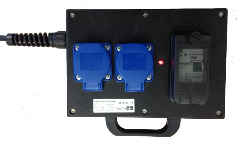 Connectra 57.220.20 Fehlerstromschutzschalter ABR-10-2 - 230V - 2P - 16A - 30mA