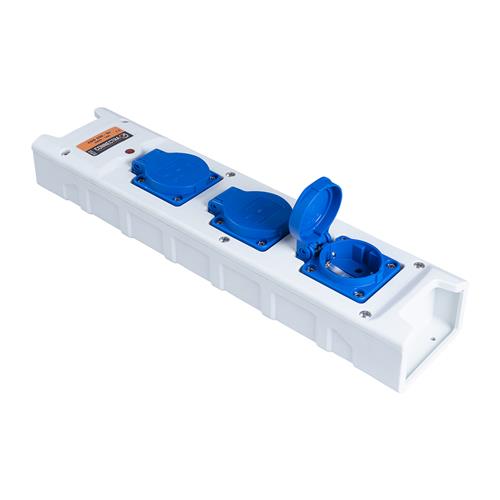 Connectra 46.476.00 Kontaktblock Nylon 3fach ohne Kabel