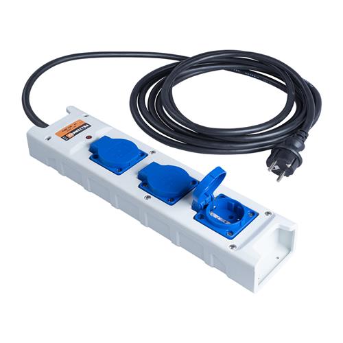 Connectra 46.476.20 Anschlussblock Nylon 3fach - 10m - H07RN-F - 3 G 2,5 mm²