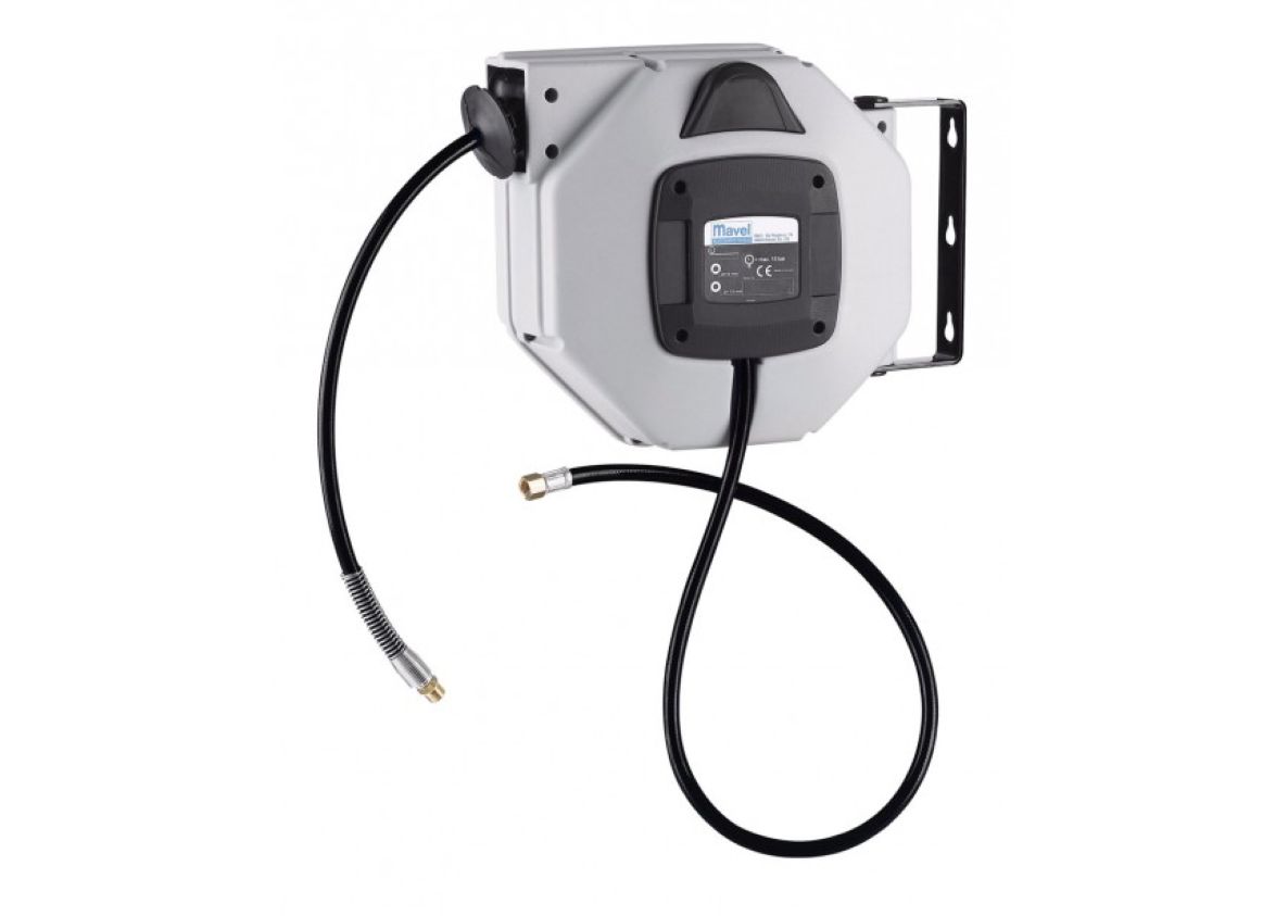 Contimac 568823100 Rolle Spezial-Luftschlauchaufroller 12m (Luft/Wasser) - 10bar - 8mm