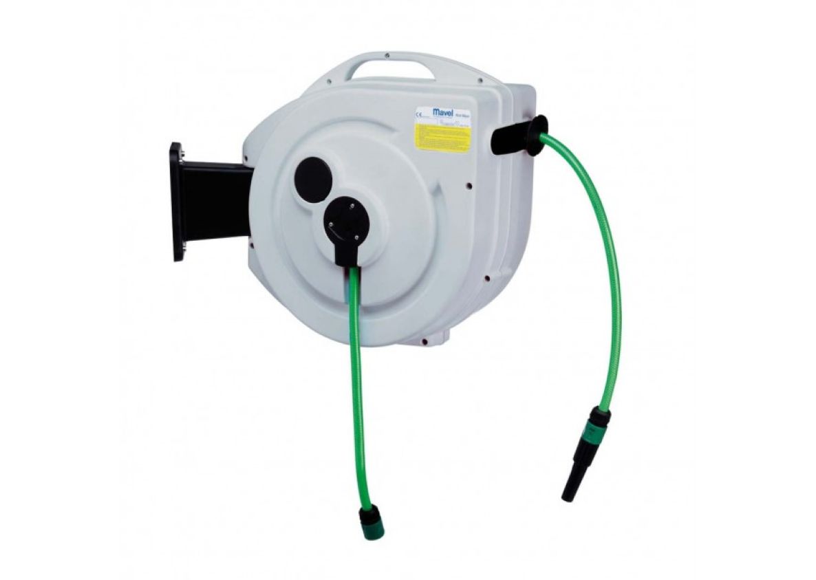 Contimac 568844250 Roll Maxi Evo Schlauchaufroller 20m (Wasser) - 6bar - 11mm + Zeitlupe