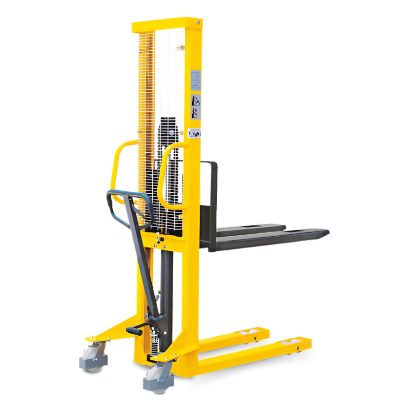 Corlido 1000MS/160 Manueller Stapler 1000kg Hubhöhe 1600mm Nylon Tandem Poly 1150x550mm
