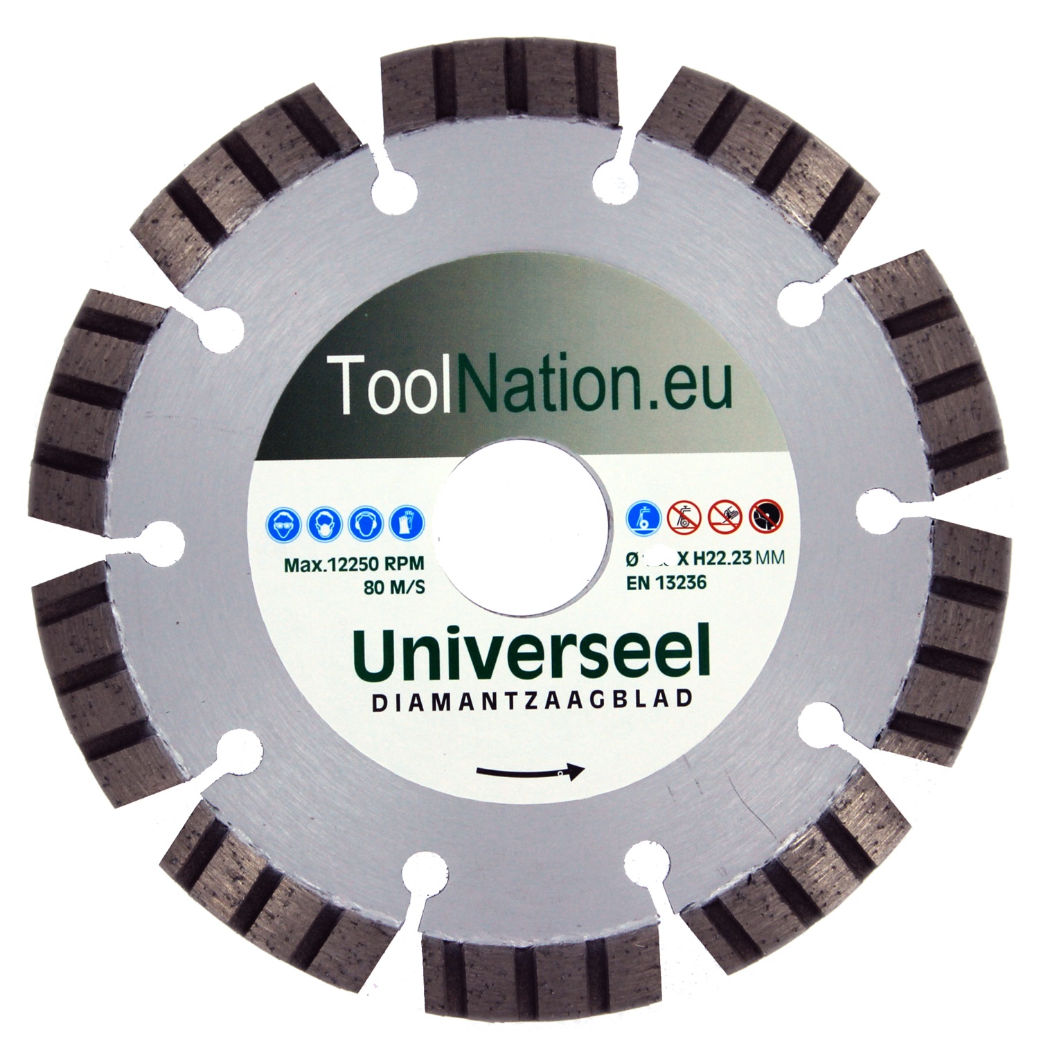 Toolnation CPEP2303TN Diamantscheibe 230 mm UNI