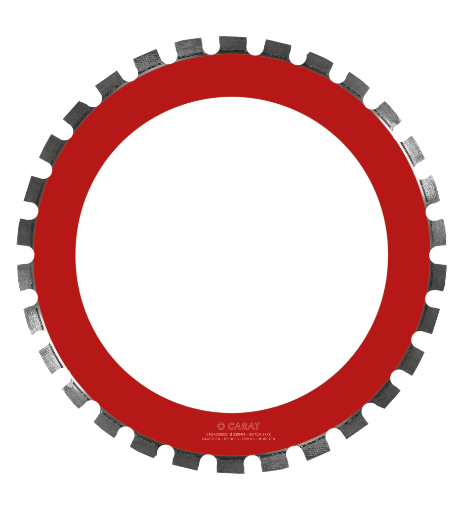 Carat CRSA330000 Ziegel Trennring 330 mm für Carat RS-3300