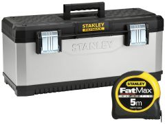 Stanley 1-95-617SB Fatmax Werkzeugkasten Magnetbandmaß 5m