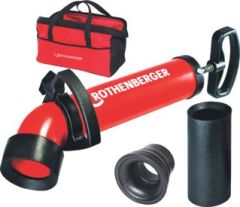 Rothenberger Zubehör 1000001762 Ropump Super Plus SET Sauger, Druckreiniger + 3 Adapter und Tasche