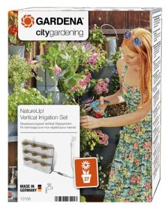 Gardena 13156-20 NatureUp! Bewässerungsset Vertikal Wasserhahn