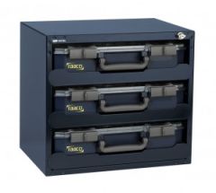 Raaco 136389 Safe Box incl. 3 x Carry-Lite 80-10