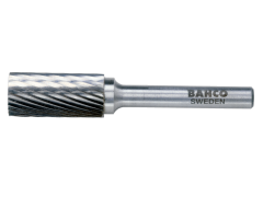 Bahco A0616M06XE 6 mm x 16 mm Rotorfräser aus Hartmetall für Metall, mittlerer X/Endschnitt 16/8 TPI 6 mm