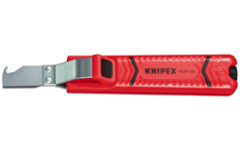 Knipex 1620165SB 16 20 165 SB Abmantelungswerkzeug mit Schleppklinge 165 mm