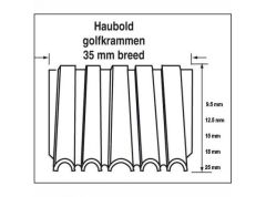 Haubold 504349 Golfkram WN35 - 25 mm Rohling 5.000 Stück