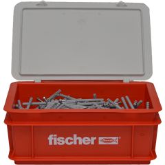 Fischer 523727 Nageldübel N 6 x 60/30 S BOX mit Senkkopf 400 Stück
