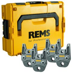 Rems 571163 R 571163 Presszangen Set M 15 - 22 - 28 - 35 in L-Boxx für Rems Radialpressmaschinen (außer Mini)