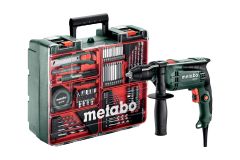 Metabo 600742870 SBE 650 Set Mobile Werkstatt Schlagbohrmaschine