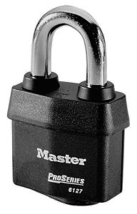 Masterlock 6127EURD Vorhängeschloss 67mm, Bügel 35mm, ø 11mm