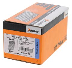 Paslode Bevestiging 650231 AF16 x 38 mm Afwerknagels schuine strip verzinkt 2000 stuks