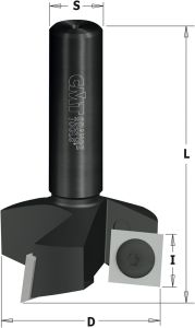 CMT 663.005.11 Hobelmesser mit WPL-Messer 38mm, Schaft 12x60mm