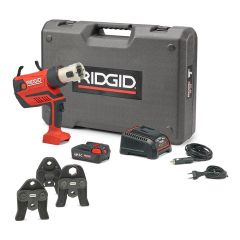 Ridgid 69823 RP350-B Kit Standard 12 - 108 mm Presswerkzeug 18 Volt 2.5 Ah Li-ion + Backen M 15-22-28
