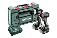 Metabo 685200000 Combo Set 2.8.8 18V 5.2 Li-Ion - SB18 LT BL Akku-Bohrmaschine + SSD18 LT 200 BL Schlagschrauber