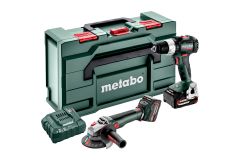 Metabo 685208650 Combo Set 2.9.4 18V 5,2Ah Li-Ion BS18LT BL Bohrmaschine + WB18 LT BL 11-125 Q Winkelschleifer
