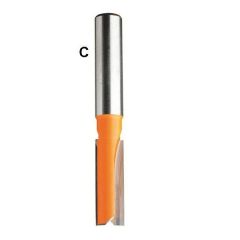CMT 912.623.11 12 mm Einstechfräser mit geraden Messerköpfen, langer Schaft 12 mm