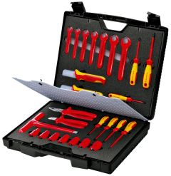 Knipex 989912 Werkzeugkoffer gefüllt 26-teilig