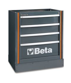 Beta 055000212 C55M4-Fixer Schubladenblock mit 4 Schubladen