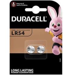 Duracell D052550 Knopfzellenbatterien LR54 2 Stk.