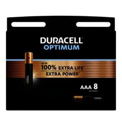 Duracell D137714 Alkaline Optimum AAA 8 Stk.