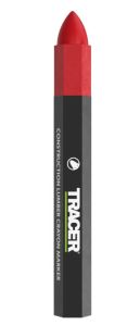 Tracer ACM2 Construction Chalk Markers Red - 12 pieces