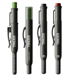 Tracer AMK4 AMK 4 Marking Kit - Deep Hole Pencil, ALH1 Spare Pencils and 2 Markers With Holsters