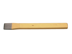 Bahco 3750 26 x 7-mm-Schlitzmeißel mit flachovalem Schaft, kupferfarben lackiert, 235 mm