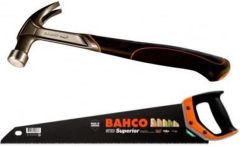 Bahco 2600-22-XT-HP+529-16-XL 2600-22-XT-HP Superior Handsäge + 529-16-XL ERGO™ Hammer