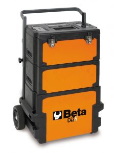 Beta 042000002 42000002 C42H Werkzeugwagen mit 3 Fächern Orange