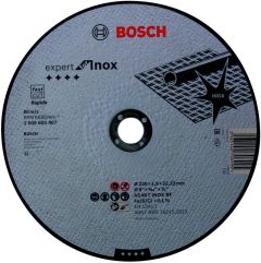 Bosch Blau Zubehör 2608603407 Trennscheibe gerade Expert for Inox - Rapido AS 46 T INOX BF, 230 mm, 1,9 mm