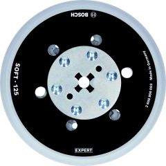 Bosch Blau Zubehör 2608900003 Expert Multihole (Expert Multiloch) Universalstützteller, 125 mm, weich