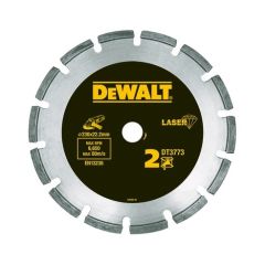 DeWalt Zubehör DT3773-XJ Diamanttrennscheibe 230 x 22,2 mm trocken für abrasive Materialien/Beton