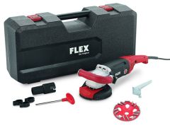 Flex-tools 408638 408.638 LD 18-7 125 R Kit E-Jet Sanierungsschleifer für randnahes Schleifen 1800 Watt 125 mm